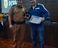 PCPR realiza entrega de medalhas para policiais civis em Ponta Grossa