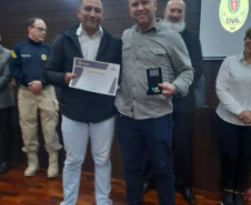 PCPR realiza entrega de medalhas para policiais civis em Ponta Grossa