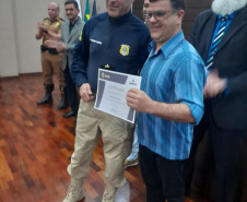 PCPR realiza entrega de medalhas para policiais civis em Ponta Grossa