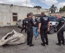 PCPR prende em flagrante suspeitos de receptação durante operação contra furtos e roubos de cabos 