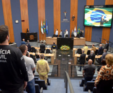 PCPR realiza entrega de medalhas para servidores da Região Metropolitana de Curitiba