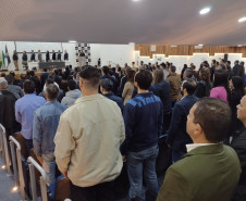 PCPR realiza entrega de medalhas para servidores da Região Metropolitana de Curitiba