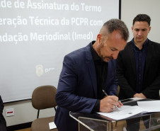 PCPR realiza evento para assinatura do Acordo de Cooperação Técnica em Curitiba