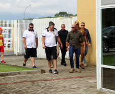 Secretário da Segurança Pública vistoria unidades das forças estaduais no Litoral