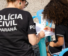 PCPR realiza evento Mulheres em Ação na praça Rui Barbosa em Curitiba  