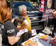 PCPR realiza evento Mulheres em Ação na praça Rui Barbosa em Curitiba  