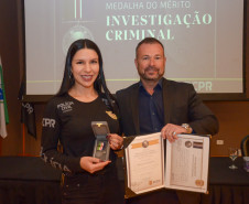 Duas operações da PCPR recebem homenagens de Mérito de Investigação Criminal