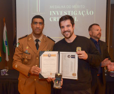 Duas operações da PCPR recebem homenagens de Mérito de Investigação Criminal
