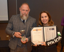 Duas operações da PCPR recebem homenagens de Mérito de Investigação Criminal