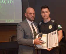 Duas operações da PCPR recebem homenagens de Mérito de Investigação Criminal
