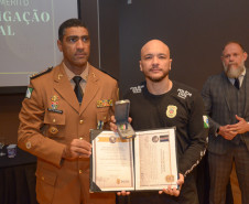 Duas operações da PCPR recebem homenagens de Mérito de Investigação Criminal