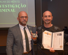 Duas operações da PCPR recebem homenagens de Mérito de Investigação Criminal