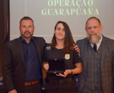 Duas operações da PCPR recebem homenagens de Mérito de Investigação Criminal