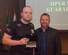 Duas operações da PCPR recebem homenagens de Mérito de Investigação Criminal