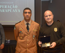 Duas operações da PCPR recebem homenagens de Mérito de Investigação Criminal