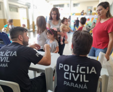 PCPR confecciona mais de 400 carteiras de identidade durante PCPR na Comunidade em Colombo 