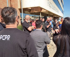 PCPR recebe viaturas na região dos Campos Gerais do Paraná
