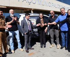 PCPR recebe viaturas na região dos Campos Gerais do Paraná