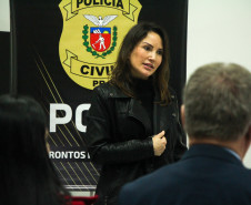 PCPR realiza reunião de apresentação de resultado das delegacias da mulher do Paraná  