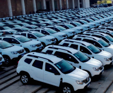 Com 922 novas viaturas, Polícia Civil do Paraná terá maior renovação de frota da história