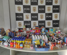PCPR prende dois homens em flagrante por adulteração de produtos medicinais em Piraquara
