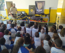 PCPR na Comunidade oferece serviços de polícia judiciária em escolas de Ponta Grossa