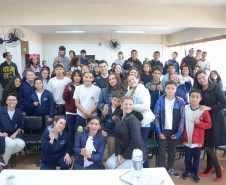 Palestra para surdos