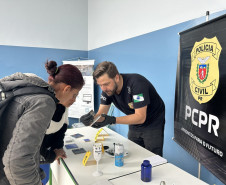 PCPR na Comunidade oferece serviços de polícia judiciária para a população de Matinhos 