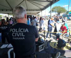 PCPR na Comunidade oferece serviços de polícia judiciária para a população de Jaguariaíva 