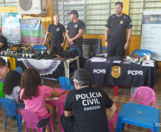 PCPR na Comunidade leva serviços de polícia judiciária para mais de 350 pessoas em Toledo 