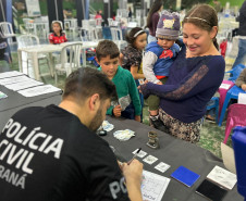 PCPR na Comunidade leva serviços de polícia judiciária para mais de 1,4 mil pessoas em Irati 