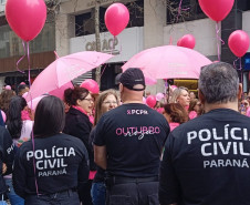 PCPR participa da abertura da campanha do Outubro Rosa