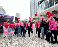 PCPR participa da abertura da campanha do Outubro Rosa