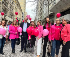 PCPR participa da abertura da campanha do Outubro Rosa