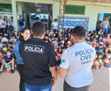 PCPR realiza doação de kits para 500 crianças em Quedas do Iguaçu
