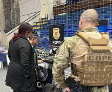 PCPR na Comunidade oferece serviços de polícia judiciária para a população de Itaperuçu