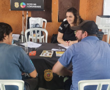 PCPR na Comunidade leva serviços de polícia judiciária aos bairros Pinheirinho e Santa Cândida em Curitiba