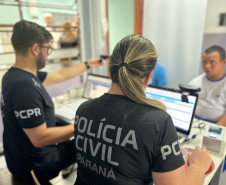 PCPR na Comunidade leva serviços de polícia judiciária aos bairros Pinheirinho e Santa Cândida em Curitiba