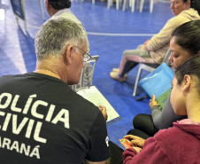 PCPR na Comunidade oferece serviços de polícia judiciária para a população de Colombo 