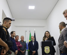PCPR realiza reparos na estrutura da delegacia em Mallet