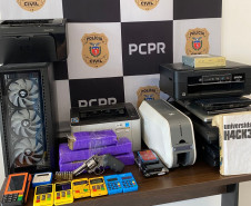 PCPR prende dois homens por estelionato em Araucária