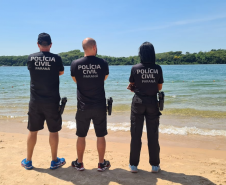 Coordenador da Operação Verão da PCPR se reúne com policiais civis em Porto Rico