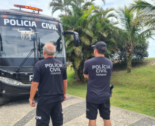 PCPR reforça atuação de polícia judiciária com Delegacia Móvel em shows no Verão Maior Paraná