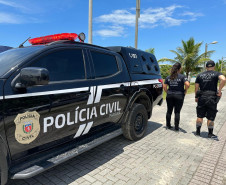 PCPR reforça segurança no litoral com posto avançado durante período de carnaval