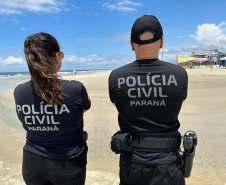 PCPR reforça segurança no litoral com posto avançado durante período de carnaval