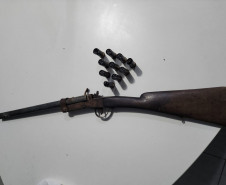 PCPR prende homem por posse irregular de arma de fogo 
