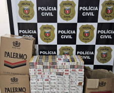 PCPR prende homem por contrabando e apreende mais de mil maços de cigarro em Colorado