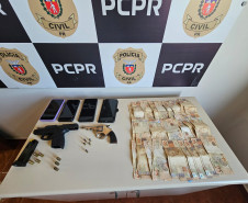 PCPR prende homem por receptação e porte ilegal de arma de fogo em Carlópolis