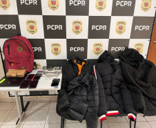 PCPR prende dois homens em flagrante por roubo em Cruzeiro do Oeste