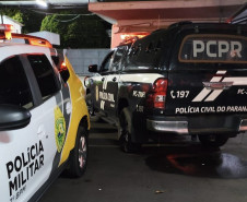 PCPR prende dois homens em flagrante por roubo em Cruzeiro do Oeste